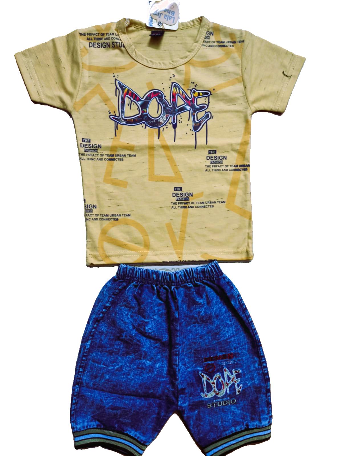 Graffiti Style Dope Print Set - Summer Cool Look