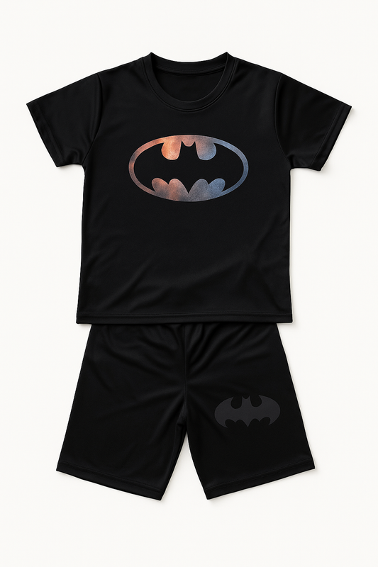 Boys Batman Outfit – Black Superhero Set