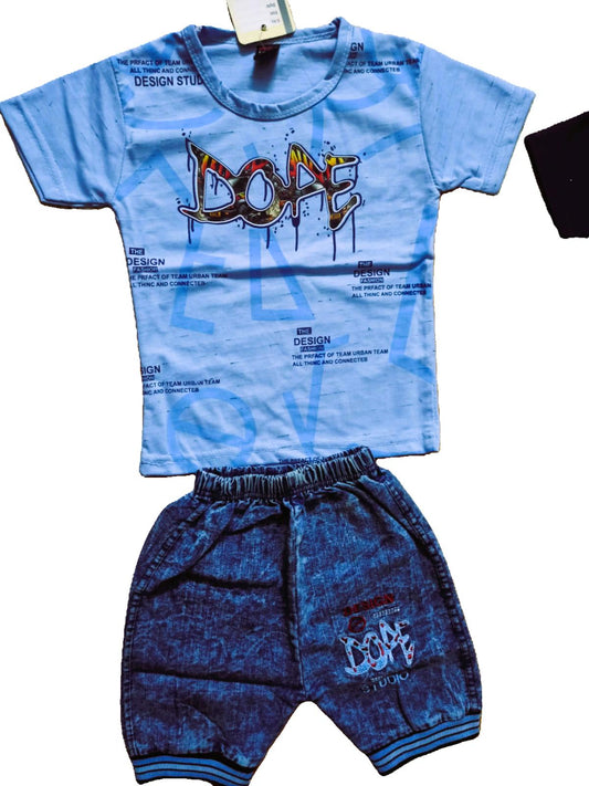Graffiti Style Dope Print Set - Summer Cool Look