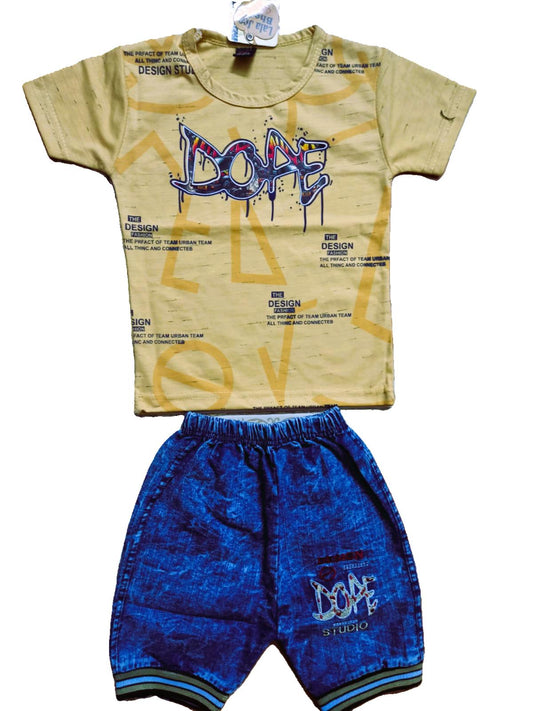 Graffiti Style Dope Print Set - Summer Cool Look